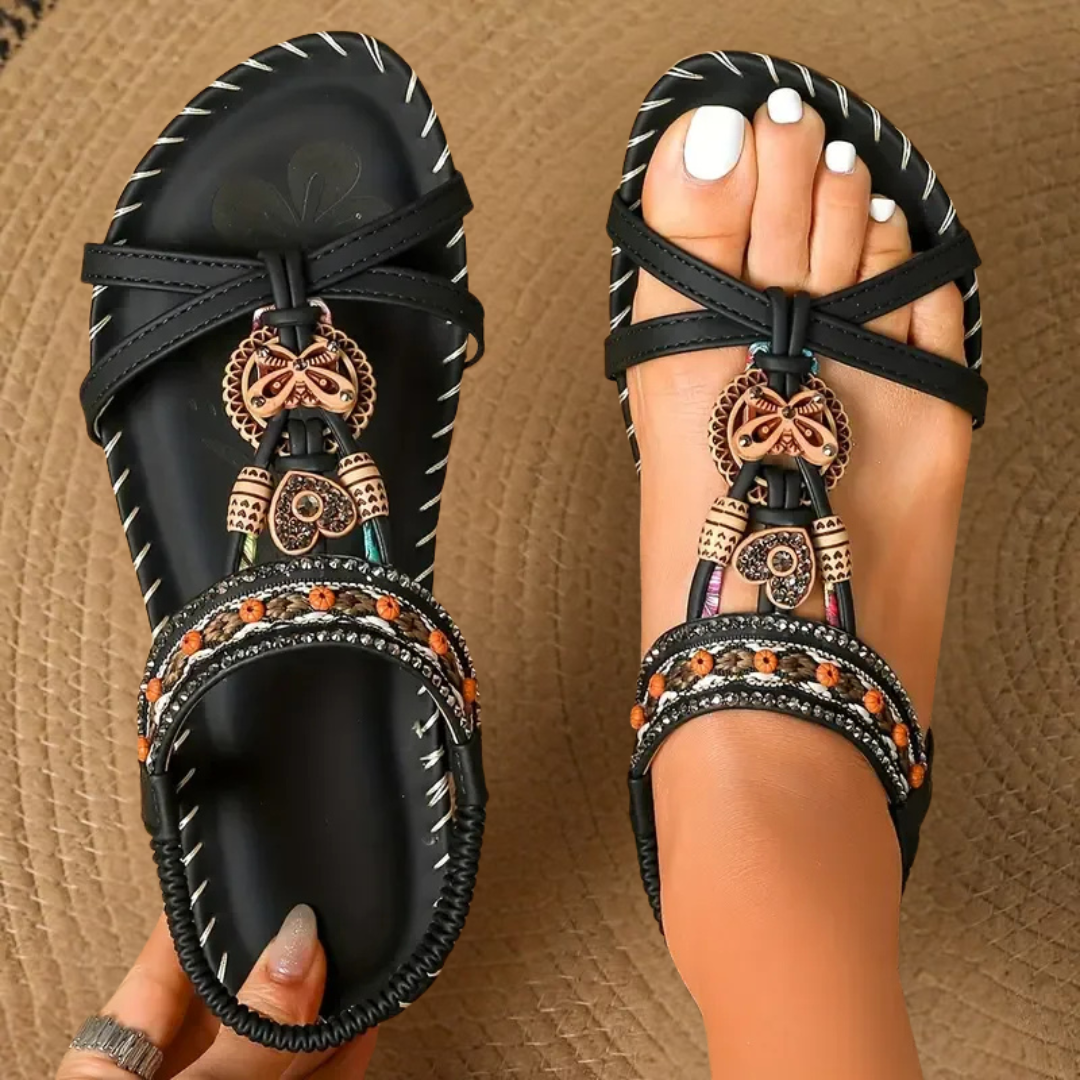Valerie | Elegant Supportive Strap Sandals