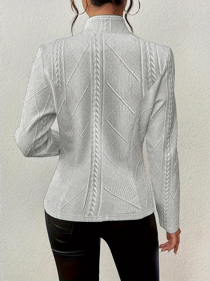 Paige | Textured Button-Up Jacket