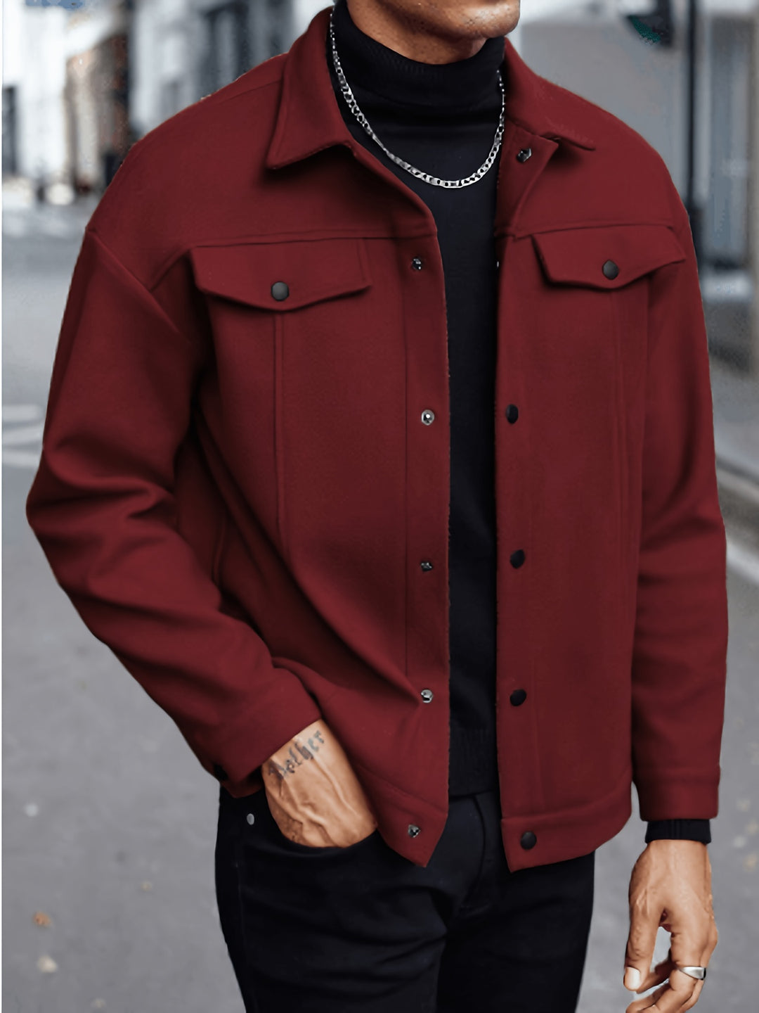 Lincoln | Classic Button-Up Jacket