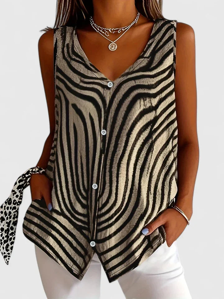 Juniper | Flowing Sleeveless Blouse