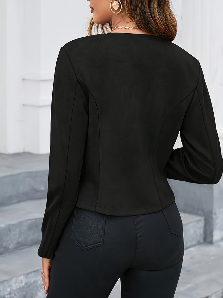 Georgia | Refined Zip-Front Jacket