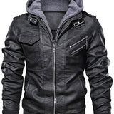 Killian | Hooded Biker Jacket