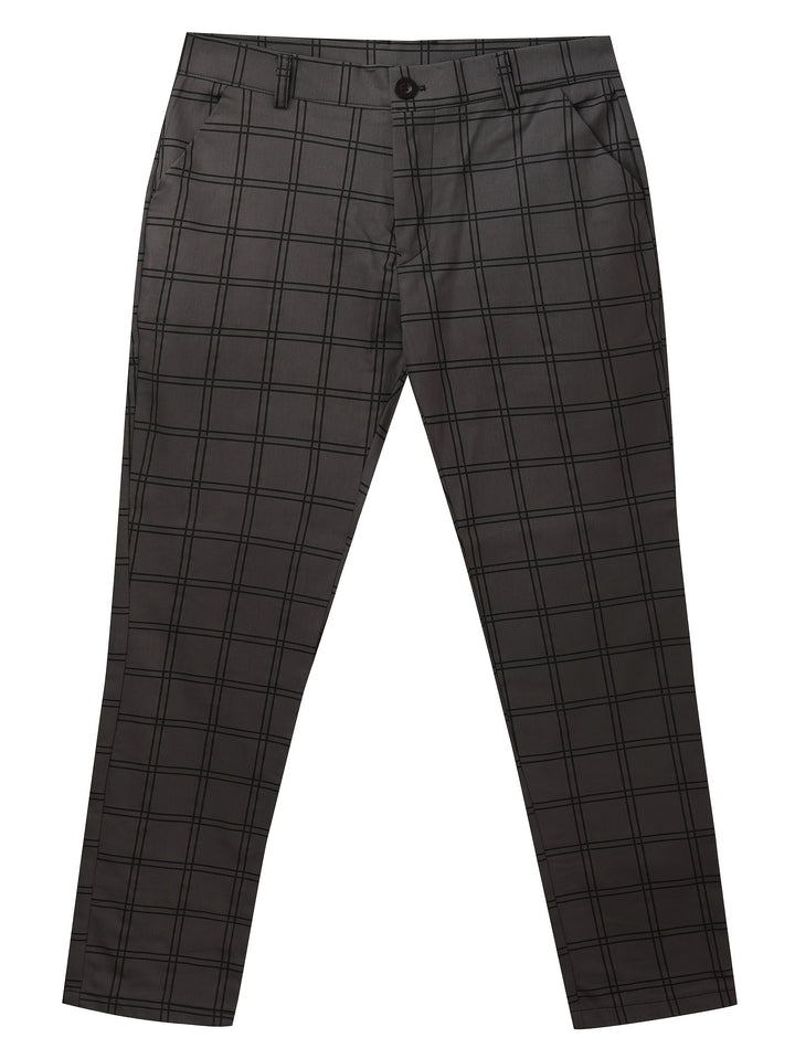 Percy | Refined Checked Trousers