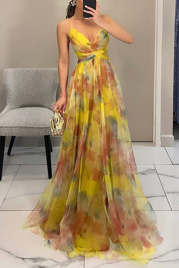 Giselle | Elegant Flowing Maxi Dress