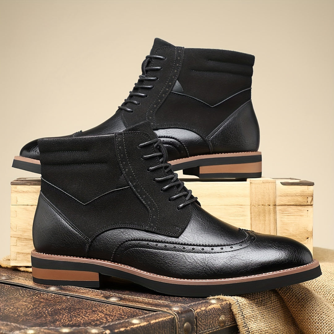 Maurice | Classic Brogue Ankle Boots