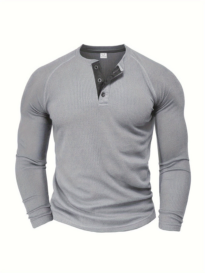 Jasper | Classic Button-Placket Henley