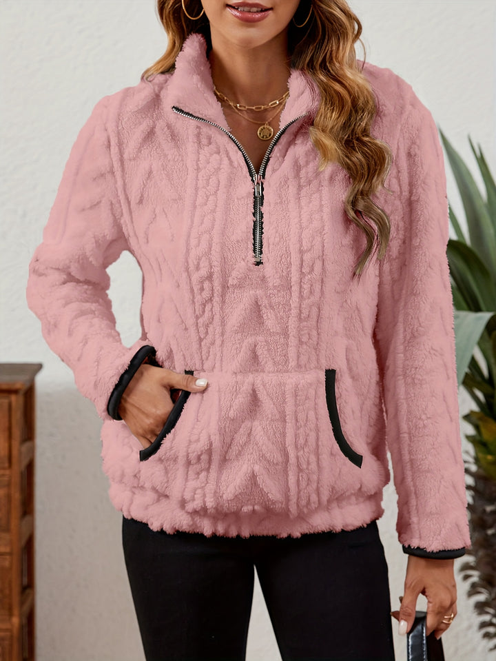 Regina | Cozy Half-Zip Pullover