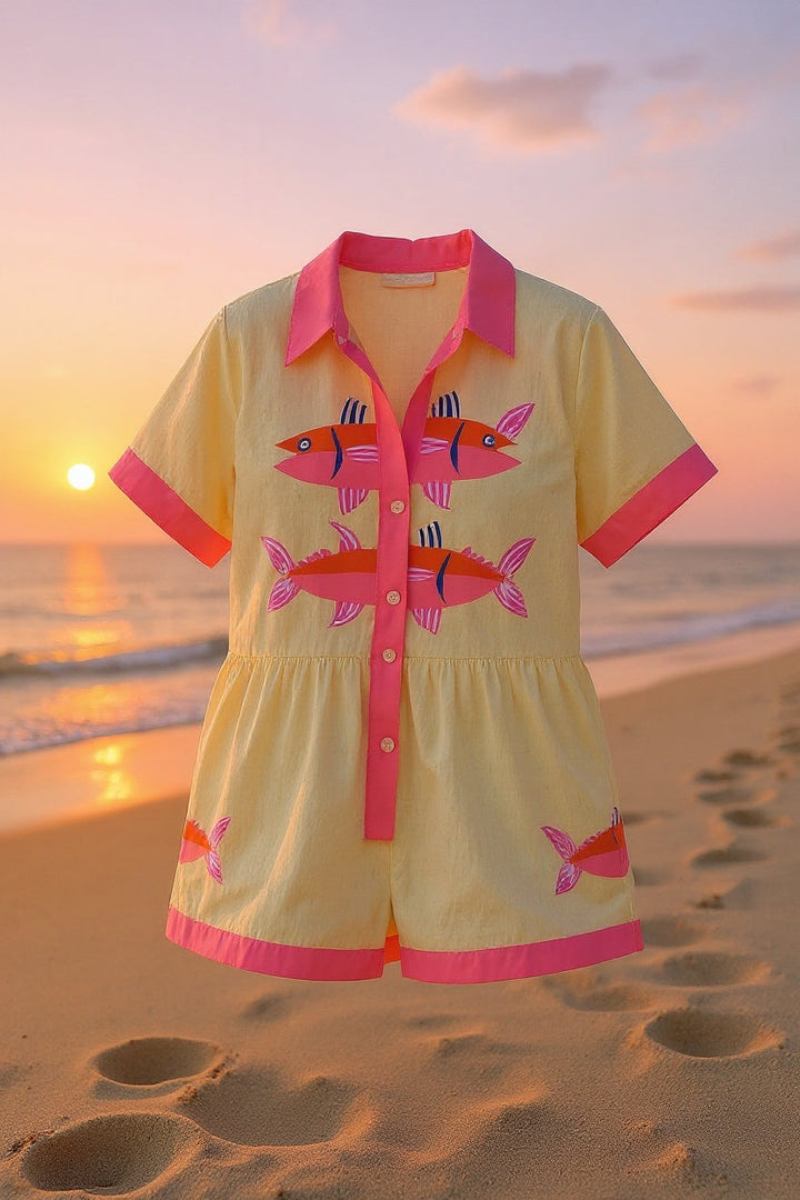 Marlowe | Breezy Printed Two-Piece Set