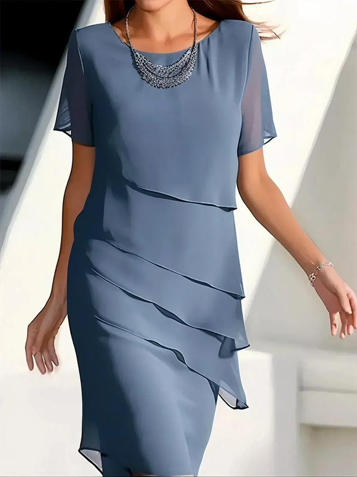 Pamela | Classic Short Sleeve Everyday Dress