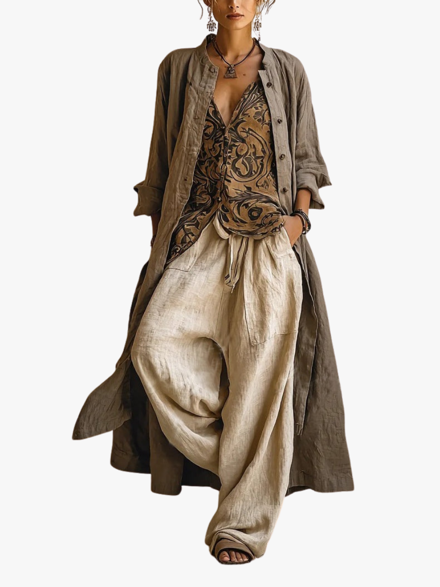 Georgia | Relaxed Flowing Three-Piece Set