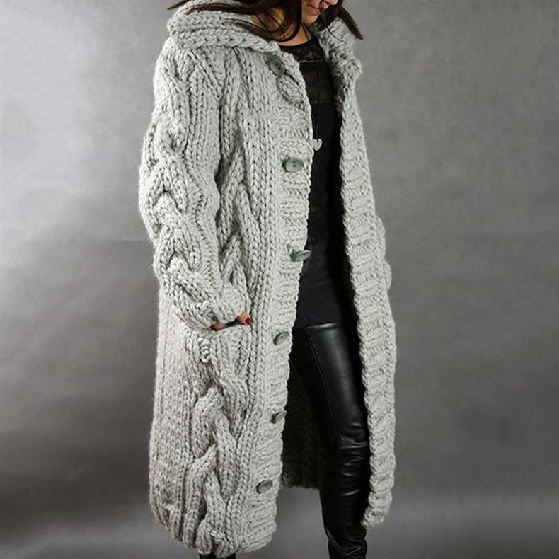 Delilah | Cozy Knitted Winter Coat
