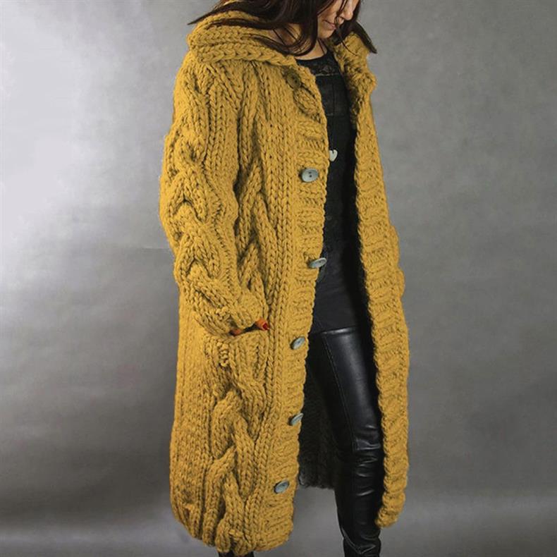 Delilah | Cozy Knitted Winter Coat