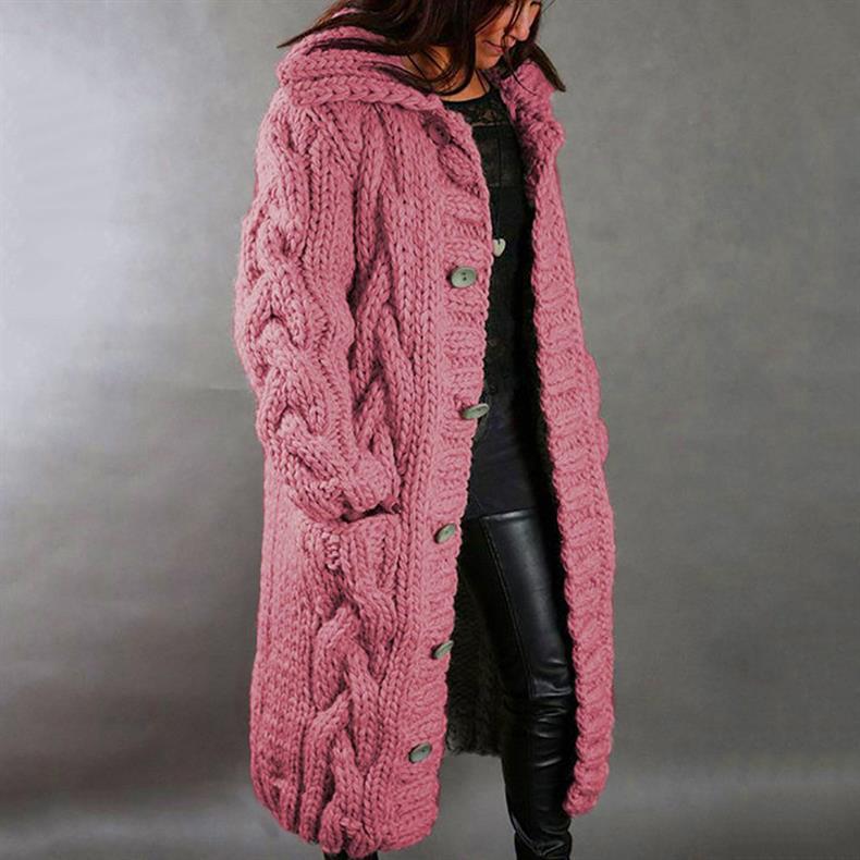 Delilah | Cozy Knitted Winter Coat