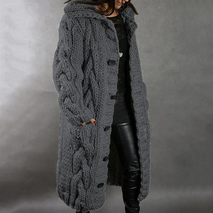 Delilah | Cozy Knitted Winter Coat