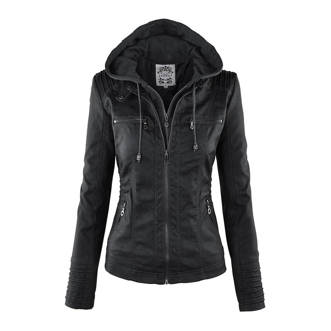 Elena | Timeless Chic Leather-Look Jacket