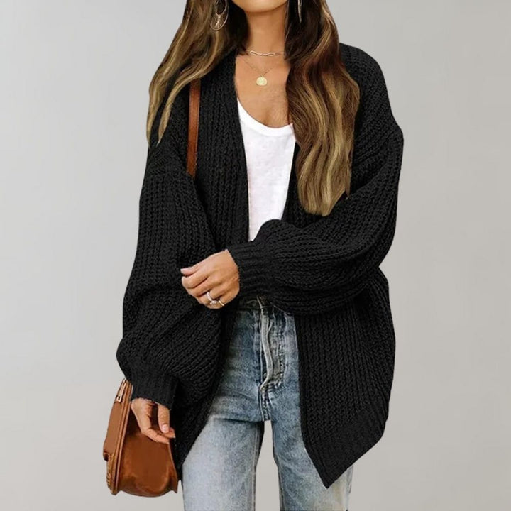 Cecilia | Relaxed Open-Front Cardigan