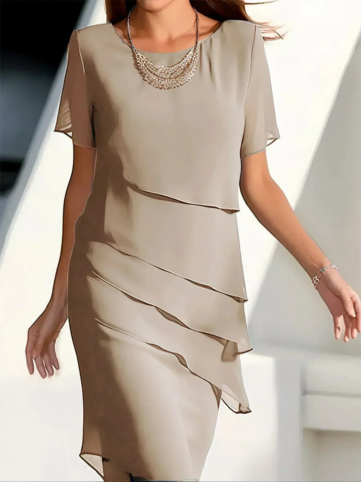 Pamela | Classic Short Sleeve Everyday Dress