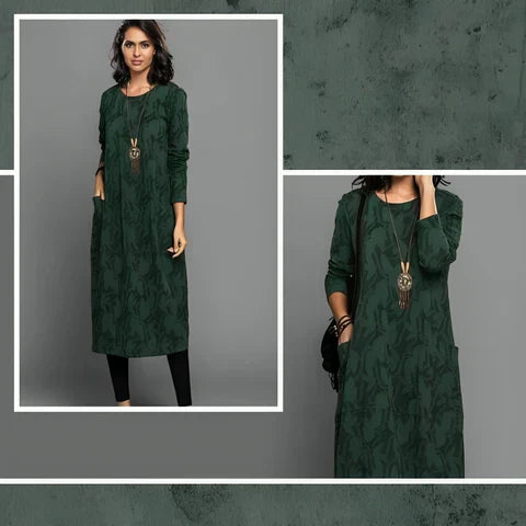 Dina | Elegant Winter Dress