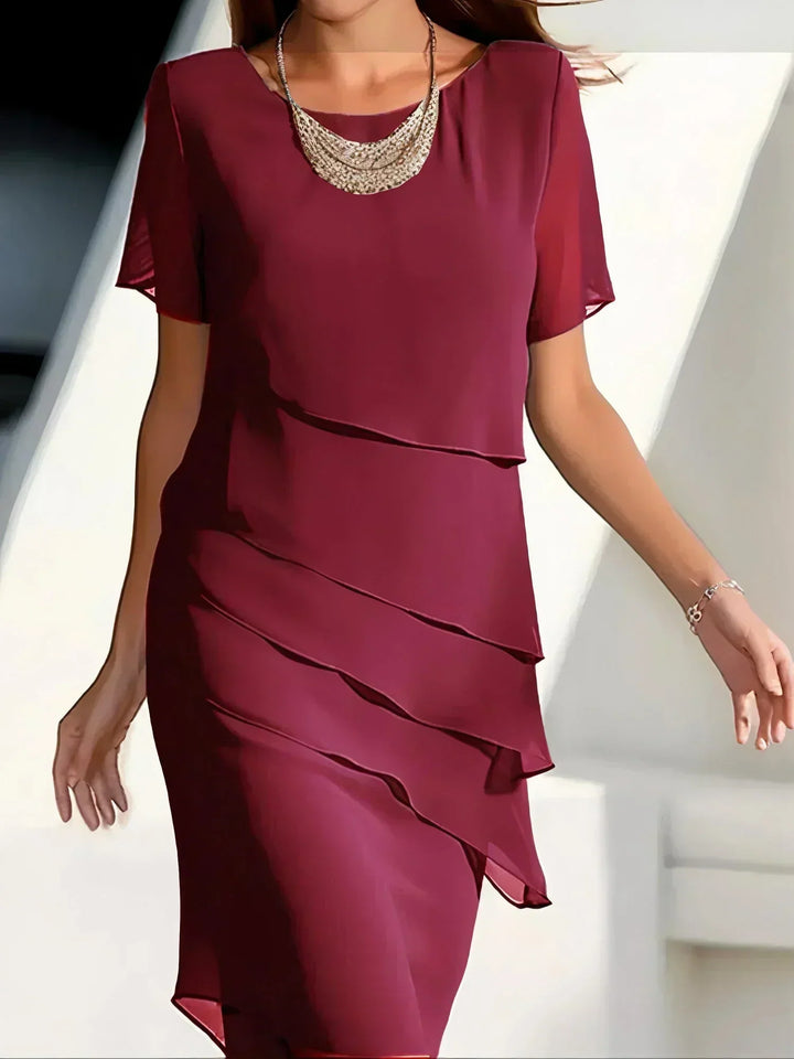 Pamela | Classic Short Sleeve Everyday Dress