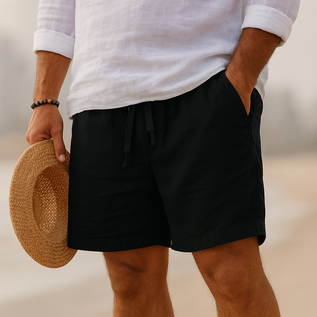 Frederick | Comfortable Linen Shorts