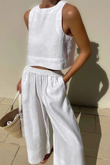 Vivian | Linen Two Piece Set