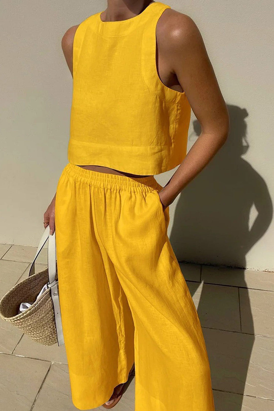 Vivian | Linen Two Piece Set