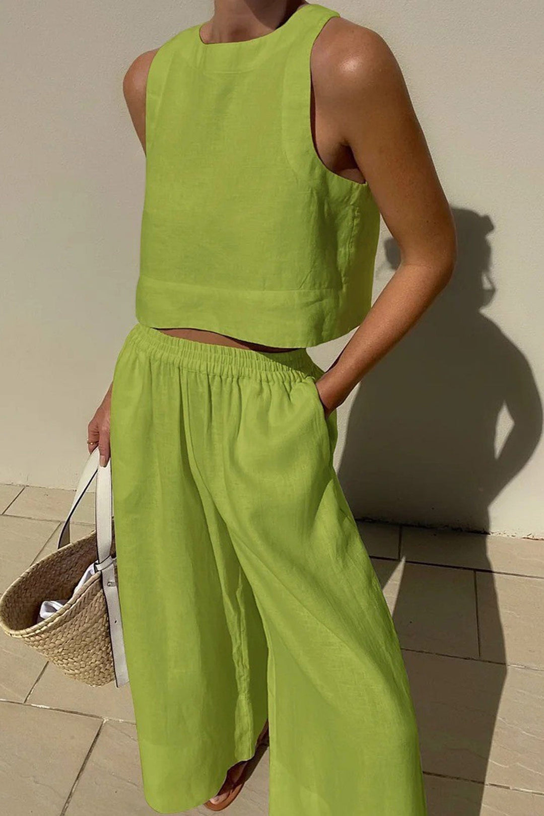 Vivian | Linen Two Piece Set