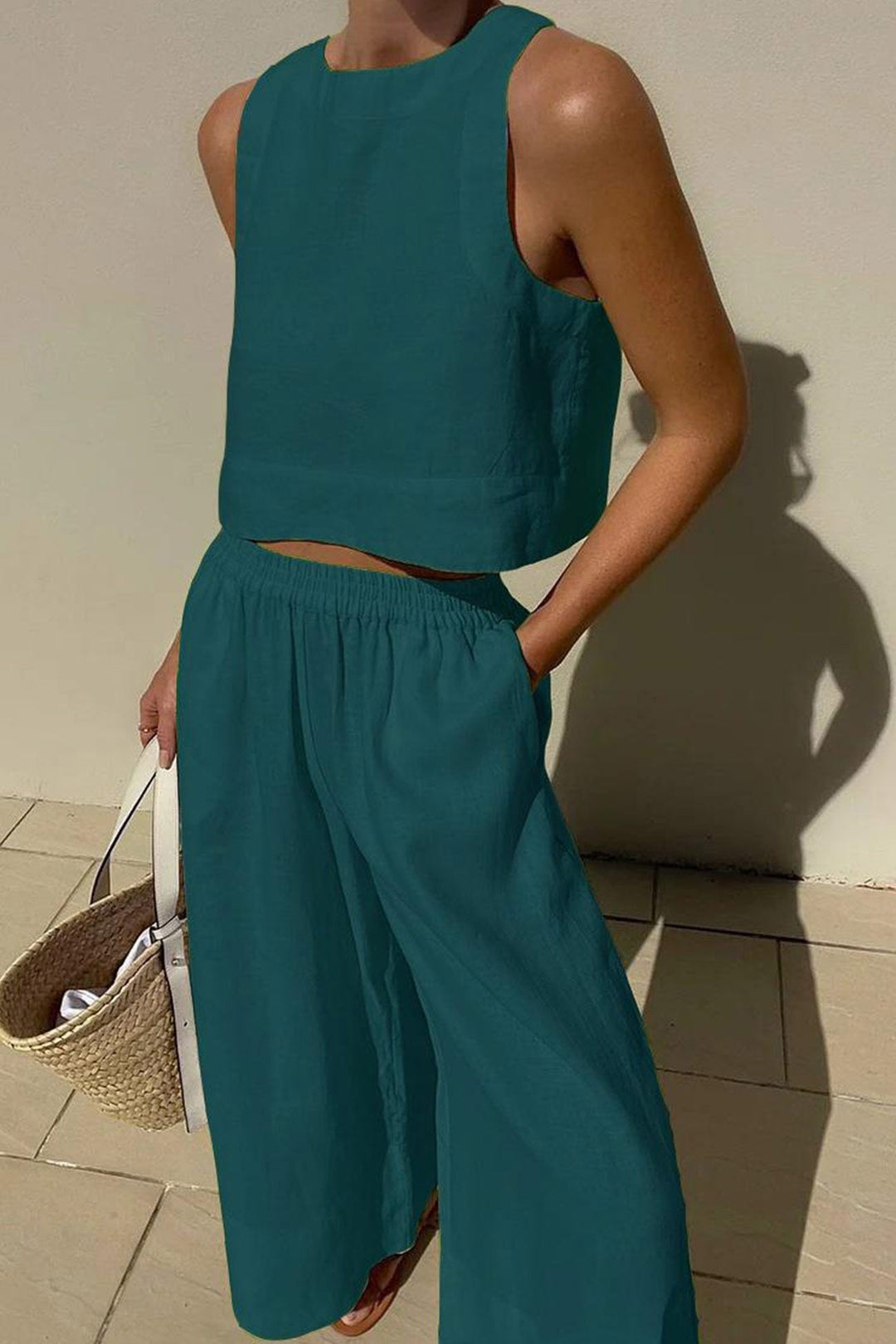 Vivian | Linen Two Piece Set