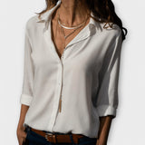 Adrienne | Refined Button-Up Blouse