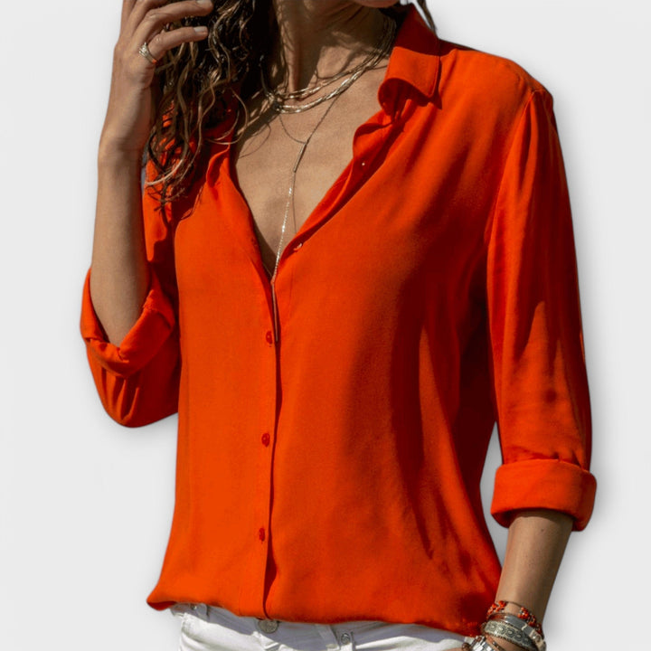 Adrienne | Refined Button-Up Blouse