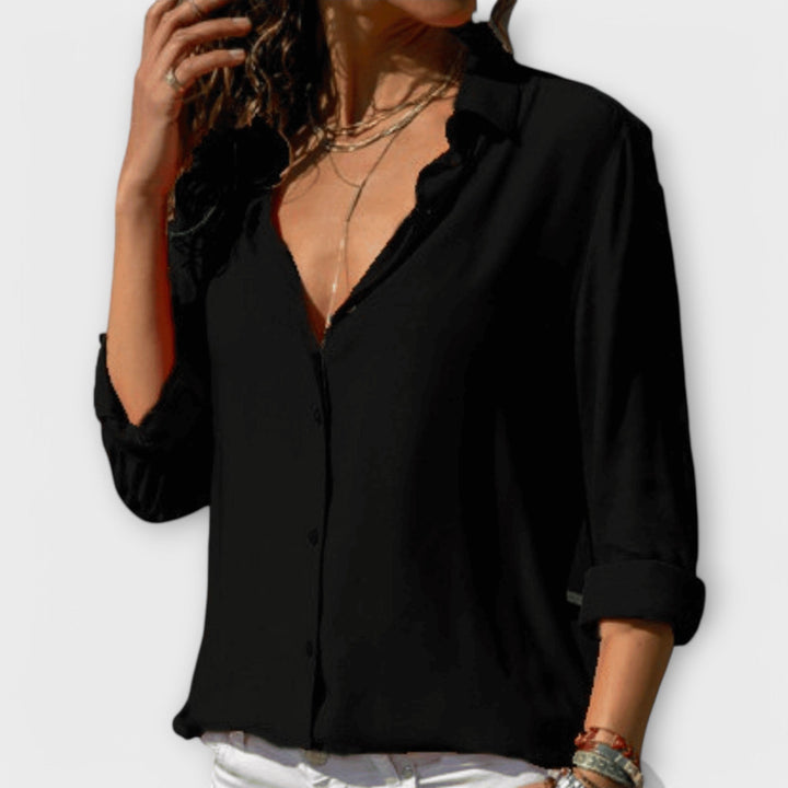 Adrienne | Refined Button-Up Blouse