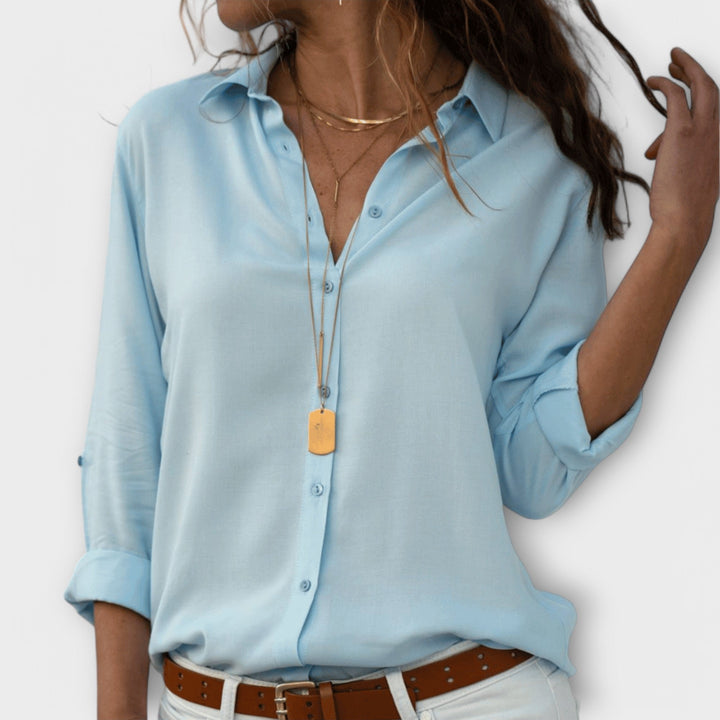 Adrienne | Refined Button-Up Blouse