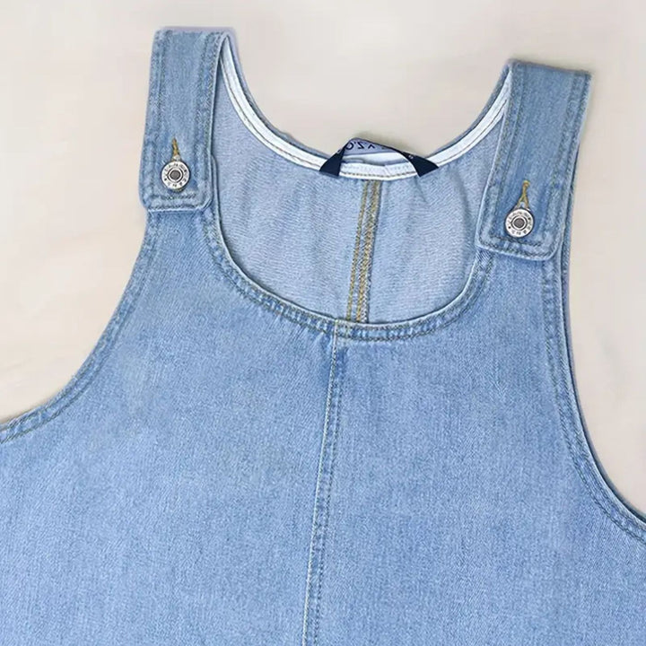 Frances | Sleeveless Denim Dress