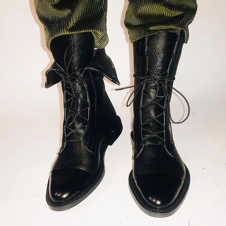 Sophia | Elegant Lace Up Ankle Boots