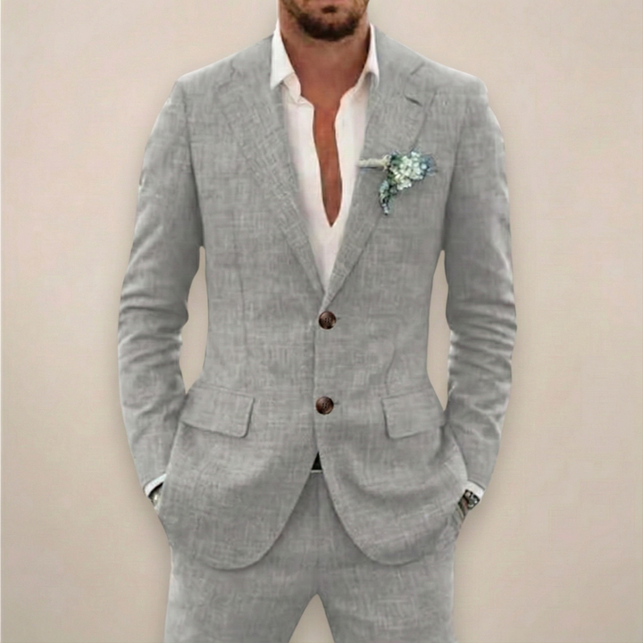 Rhett | Refined Single-Breasted Two-Piece Set