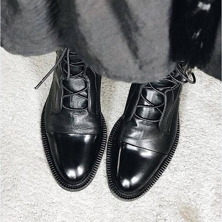 Sophia | Elegant Lace Up Ankle Boots