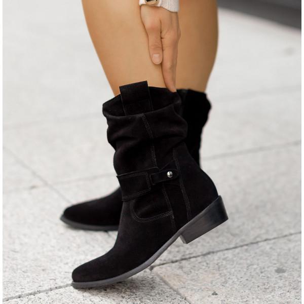 Rosalie | Slouch Mid-Calf Boots