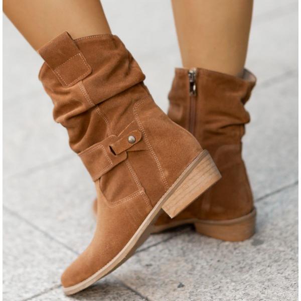 Rosalie | Slouch Mid-Calf Boots