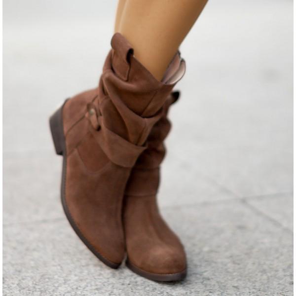 Rosalie | Slouch Mid-Calf Boots