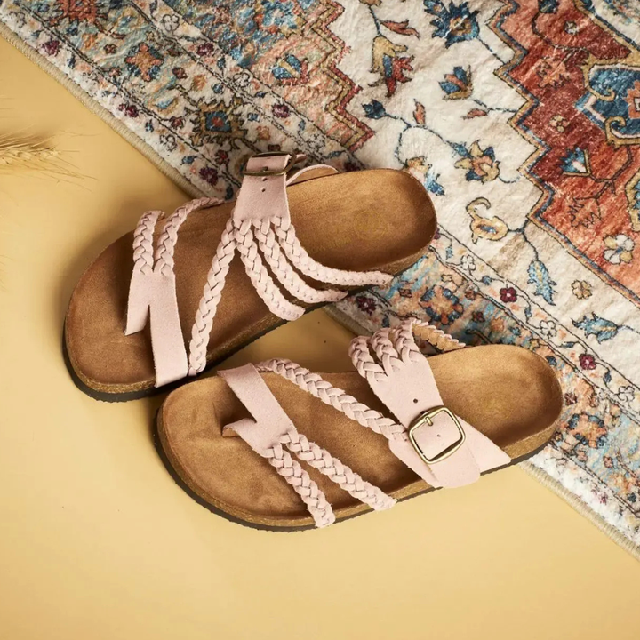 Rosalind | Braided Comfort Sandals