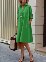 Judy | Classic Everyday Shirt Dress