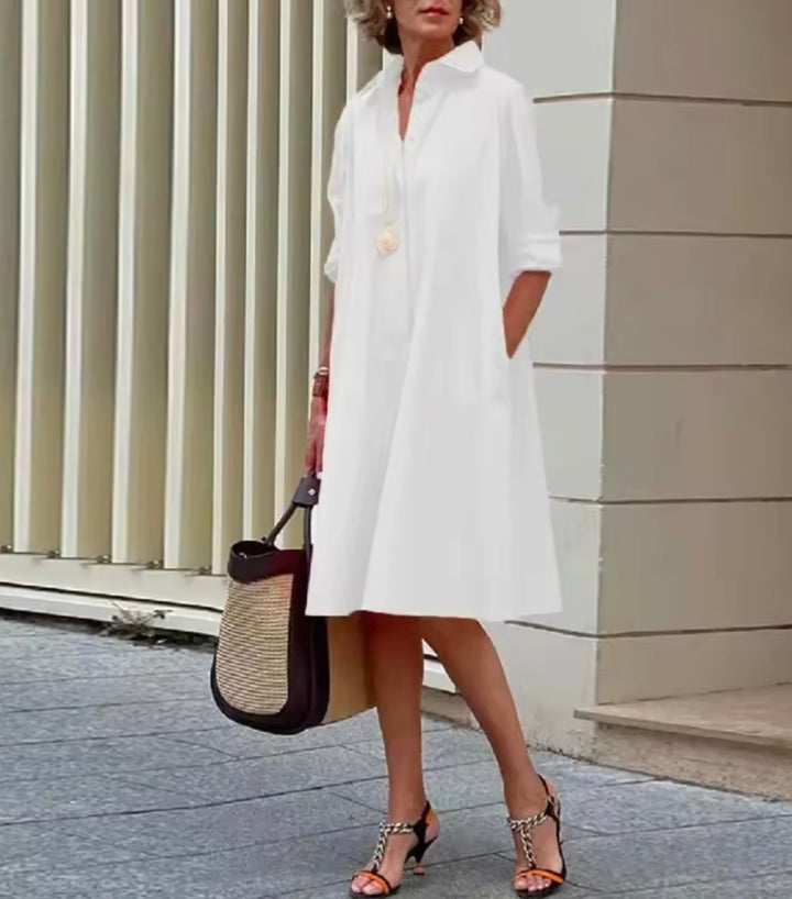 Judy | Classic Everyday Shirt Dress