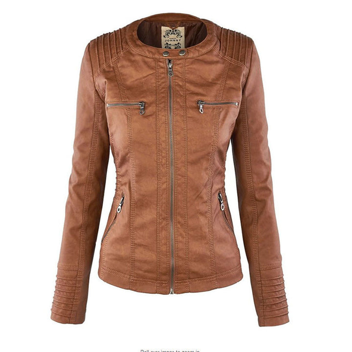Elena | Timeless Chic Leather-Look Jacket