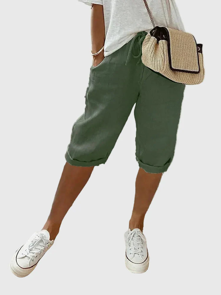 Patricia | Casual Linen Shorts