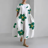 Simone | Casual Floral Midi Dress