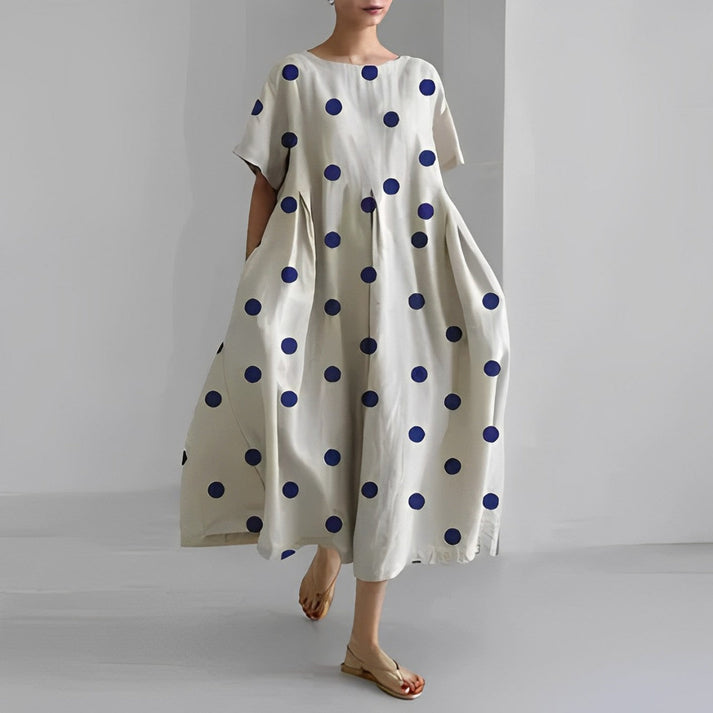Simone | Casual Floral Midi Dress
