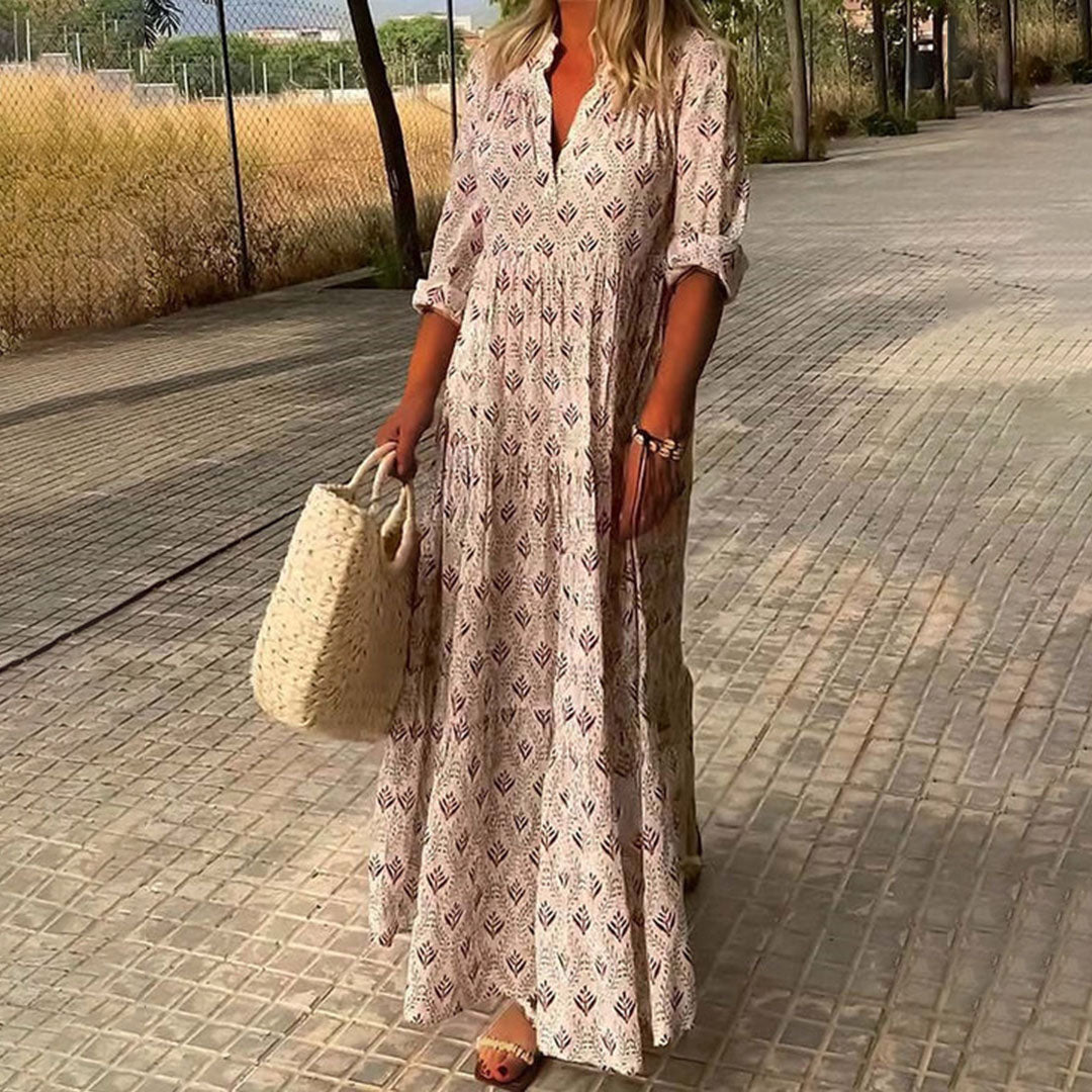 Louisa | Classic Boho Summer Maxi Dress