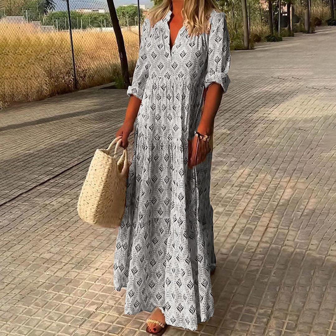 Louisa | Classic Boho Summer Maxi Dress