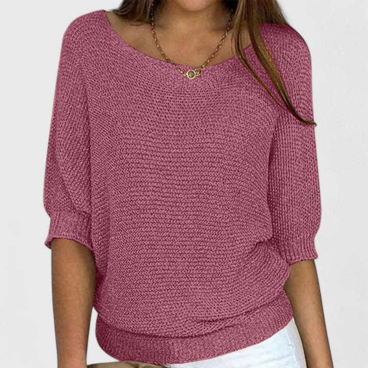 Cordelia | Relaxed Batwing Sweater