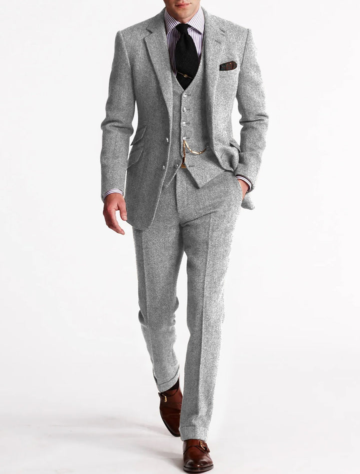 Percival | Tweed Three Piece Suit